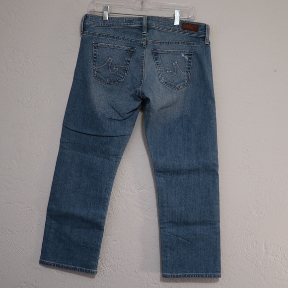 Ag Adriano Goldschmied Denim - AG Tomboy Crop Jeans